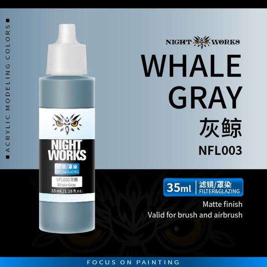 (NightWorks)  Filter & Glazing (Glazing) Whale Grey