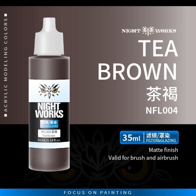 (NightWorks)  Filter & Glazing (Glazing) Tea Brown
