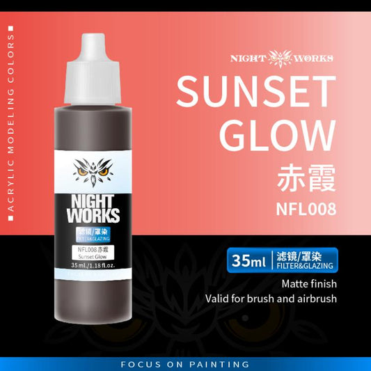 (NightWorks)  Filter & Glazing (Glazing) Sunset Glow