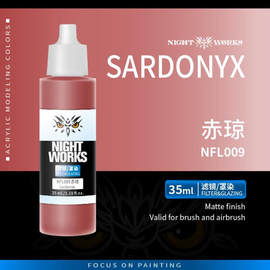 (NightWorks)  Filter & Glazing (Glazing) Sardonyx