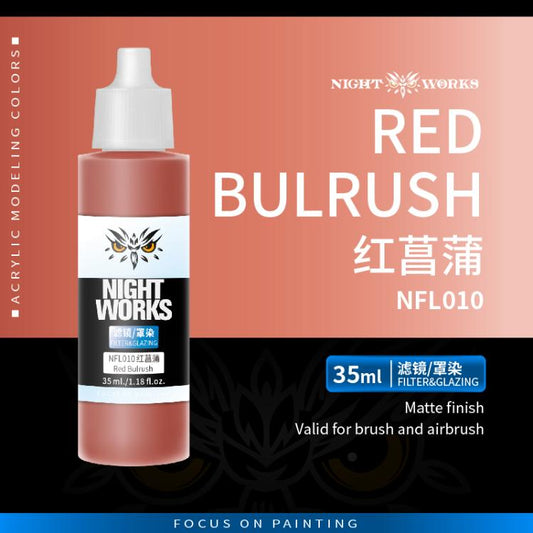 (NightWorks)  Filter & Glazing (Glazing) Red Bulrush