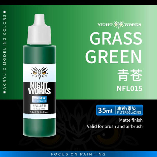 (NightWorks)  Filter & Glazing (Glazing) Grass Green
