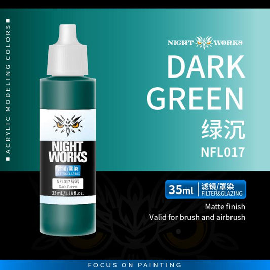 (NightWorks)  Filter & Glazing (Glazing) Dark Green