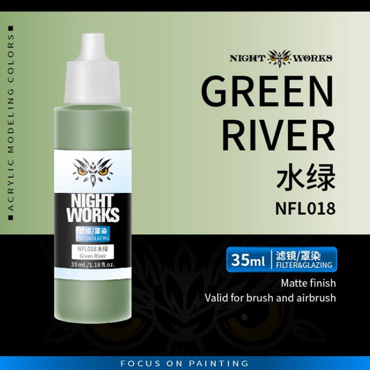 (NightWorks)  Filter & Glazing (Glazing) Green River