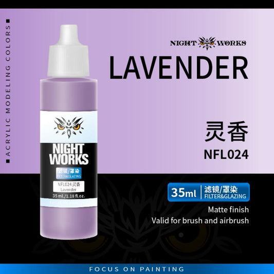 (NightWorks)  Filter & Glazing (Glazing) Lavender