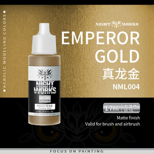 (NightWorks)  Metal Color (Gloss Metallic) Emperor Gold