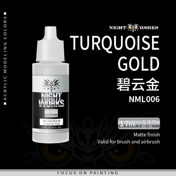 (NightWorks)  Metal Color (Gloss Metallic) Brass Gold