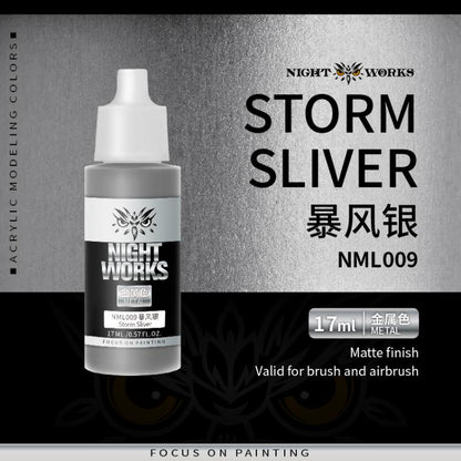 (NightWorks)  Metal Color  (Gloss Metallic)
