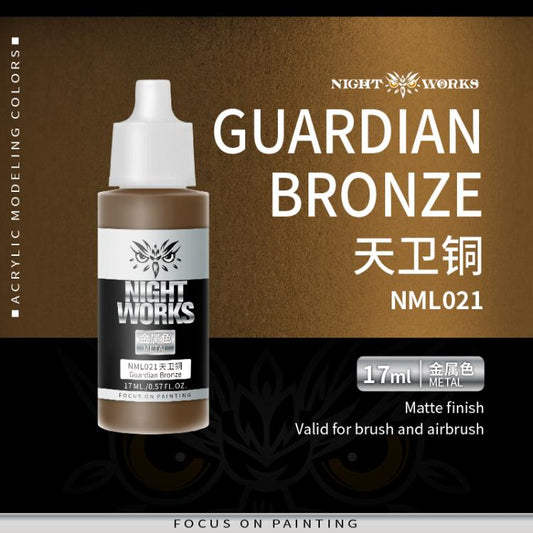 (NightWorks)  Metal Color (Gloss Metallic) Guarrdian Bronze