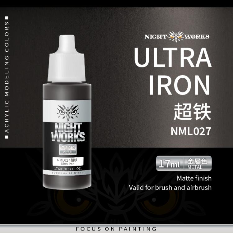 (NightWorks)  Metal Color (Gloss Metallic) Ultra Iron