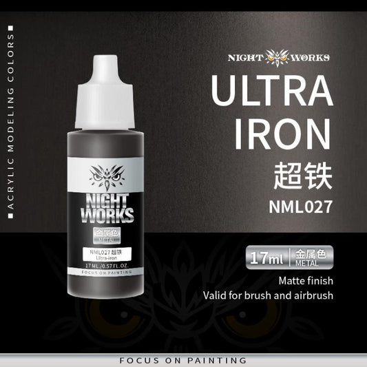 (NightWorks)  Metal Color (Gloss Metallic) Ultra Iron