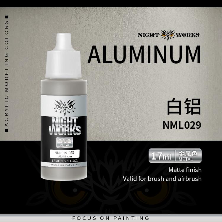 (NightWorks)  Metal Color (Gloss Metallic) Aluminium
