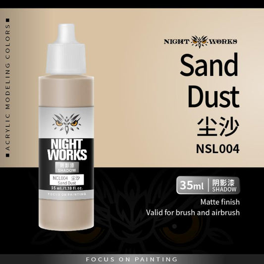 (NightWorks)  Shadow Color (Wash) Sand Dust