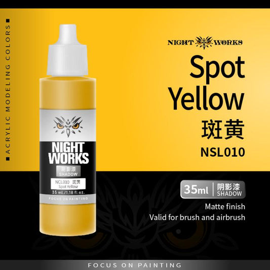 (NightWorks)  Shadow Color (Wash) Spot Yellow