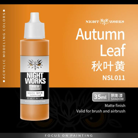 (NightWorks)  Shadow Color (Wash) Autumn Leaf