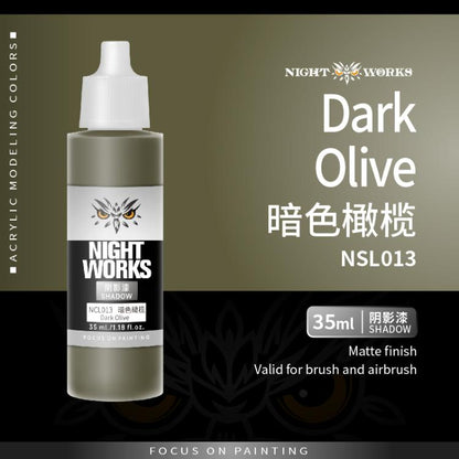 (NightWorks)  Shadow Color (Wash Paint)