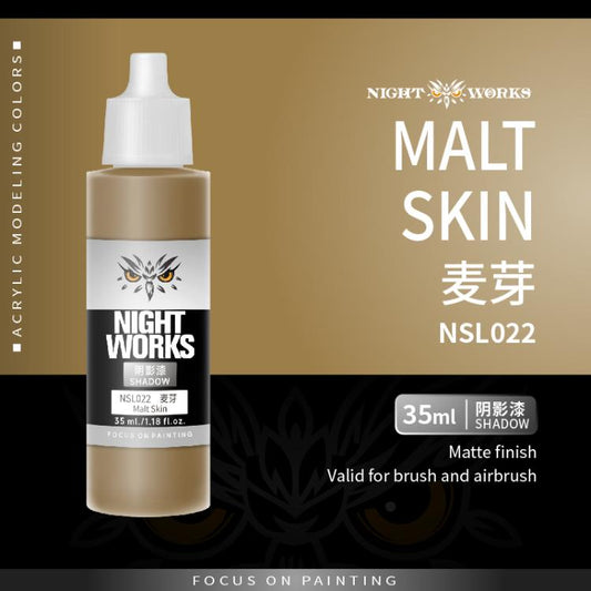 (NightWorks)  Shadow Color (Wash) Malt Skin
