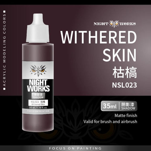(NightWorks)  Shadow Color (Wash) Withered Skin
