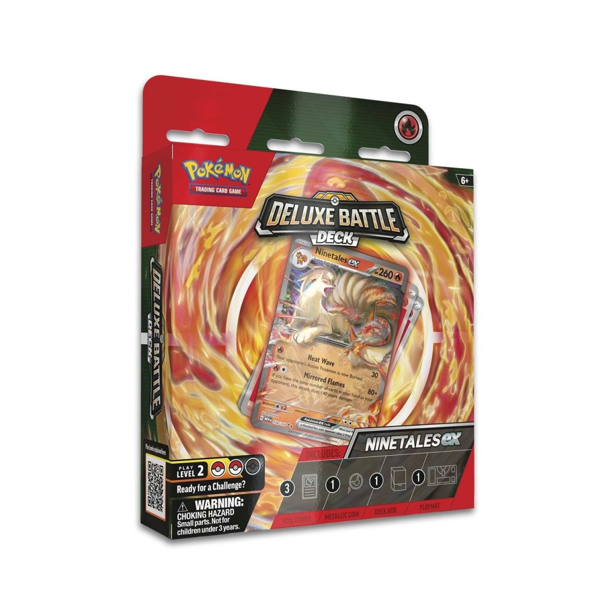 Pokemon TCG -  "Ninetales EX" (Deluxe Battle Deck) (EN)