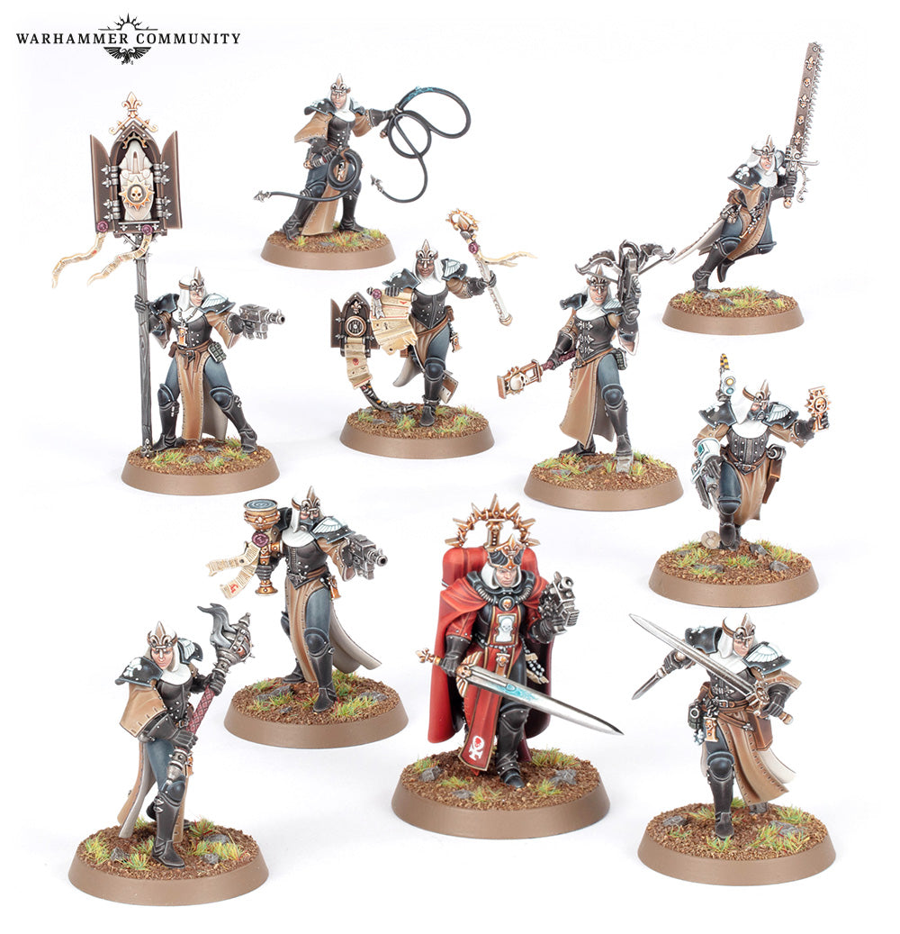 (Pre-Order) 40K - ADEPTA SORORITAS: SISTERS NOVITIATE SQD (Cut-Off  - 06-09-2025)