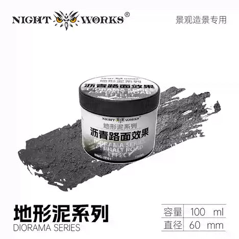 NightWorks Miniature Diorama Paint 地形泥系列