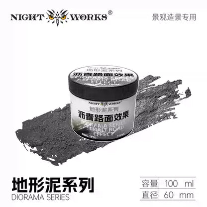 NightWorks Miniature Diorama Paint 地形泥系列