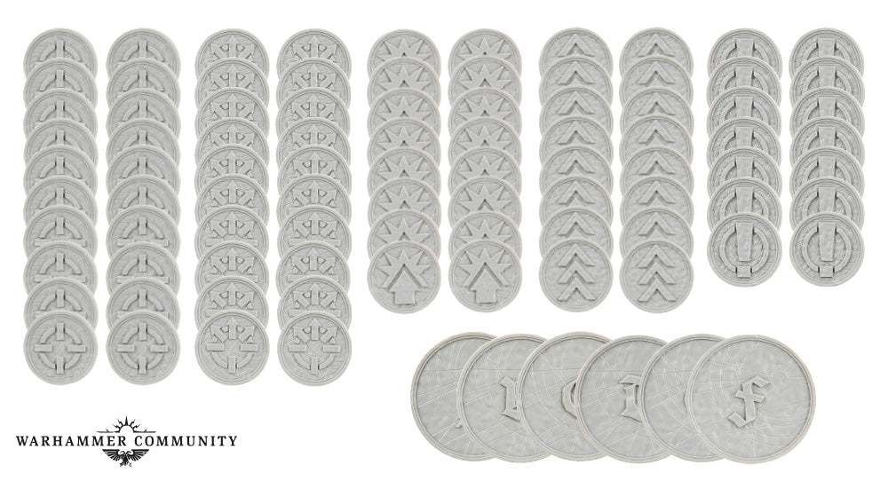 (Pre-Order) L/I: ORDER TOKENS AND OBJECTIVES MARKERS (Cut-Off  - 30-8-2025)