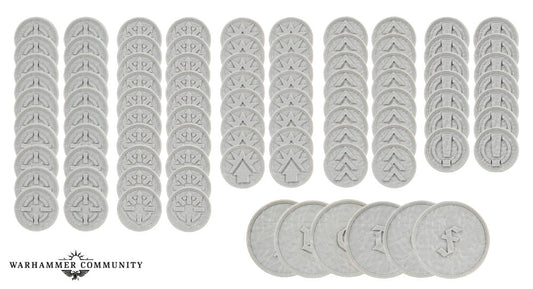 (Pre-Order) L/I: ORDER TOKENS AND OBJECTIVES MARKERS (Cut-Off  - 30-8-2025)