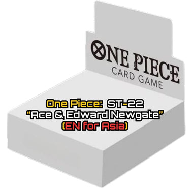 (Pre-Order) One Piece TCG - [ST-22] Starter Deck "Ace & Edward Newgate" (EN for Asia) (Cut off 18-09-25)