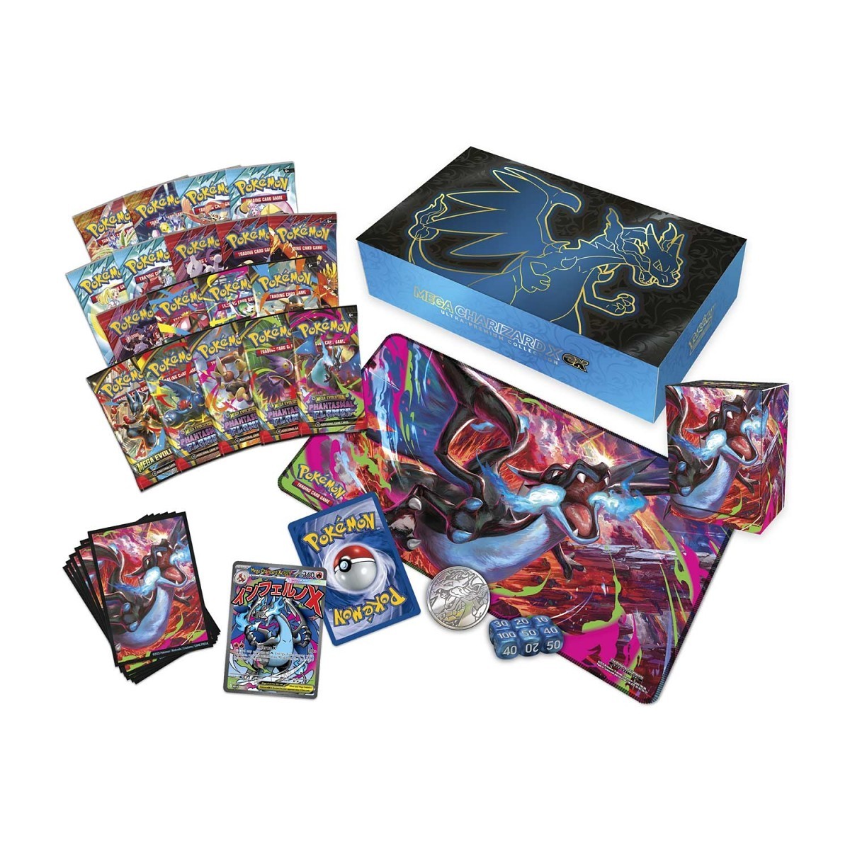 Pokemon TCG - Mega Evolution "Mega Charizard X EX" (Ultra - Premium Collection) (EN)