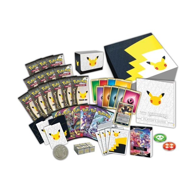 Pokemon TCG - "25th Anniversary Celebrations" Elite Trainer Box (EN) Premier Hobby Collective Pokemon TCG - "25th Anniversary Celebrations" Elite Trainer Box (EN) Premier Hobby Collective