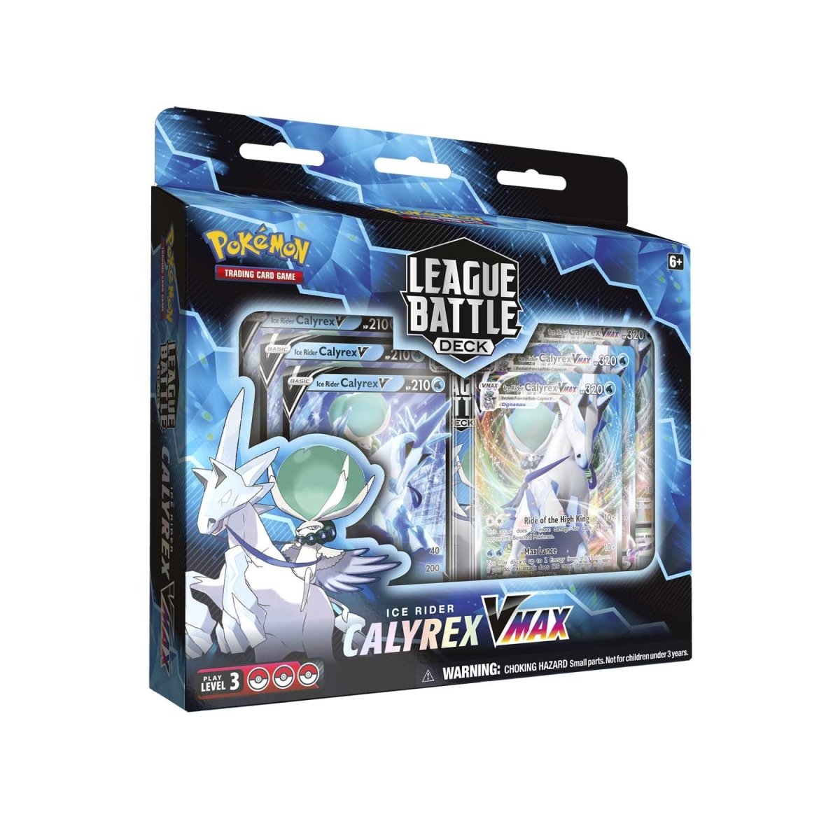 Pokemon TCG -  "ICE Rider Calyrex VMAX" (League Battle Deck) (EN)