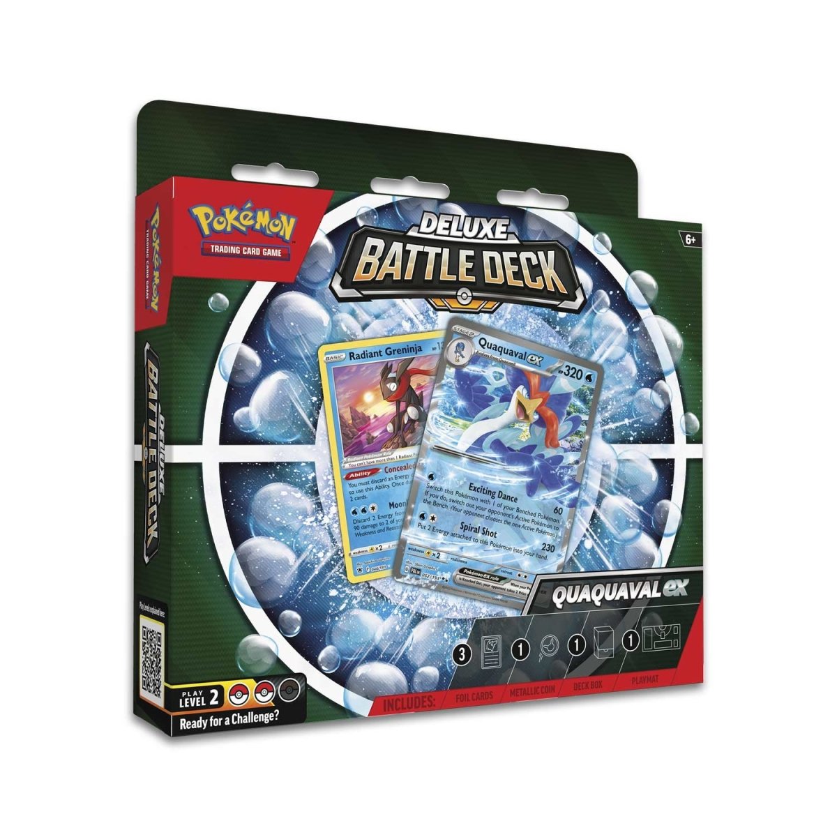 Pokemon TCG -  "Quaquaval EX" (Deluxe Battle Deck) (EN)
