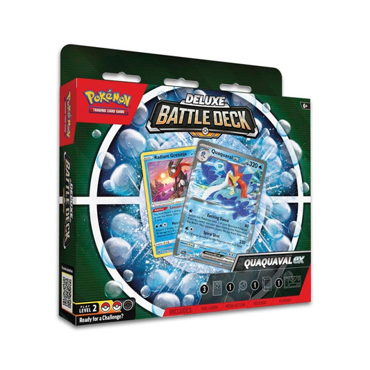 Pokemon TCG -  "Quaquaval EX" (Deluxe Battle Deck) (EN)