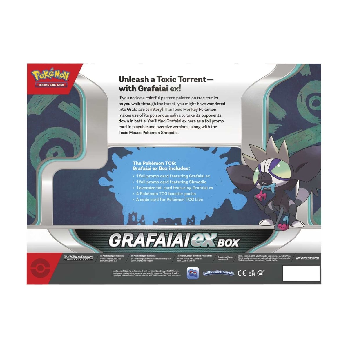 Pokemon TCG - "Grafaiai EX" (Box) (EN)