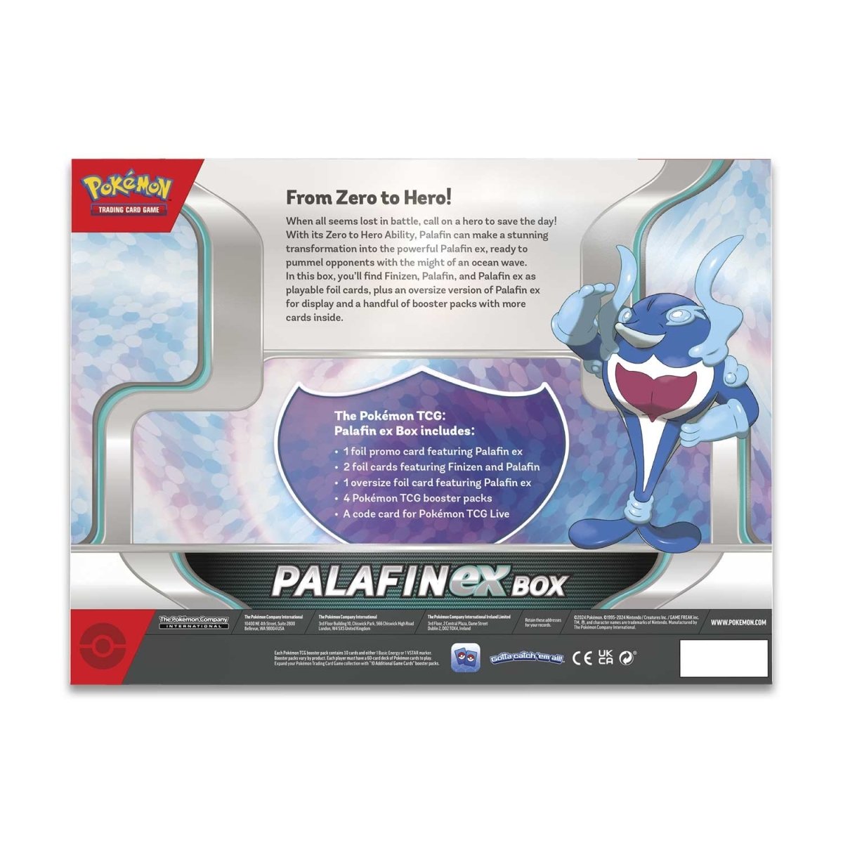 Pokemon TCG - "Palafin EX" (Box) (EN)