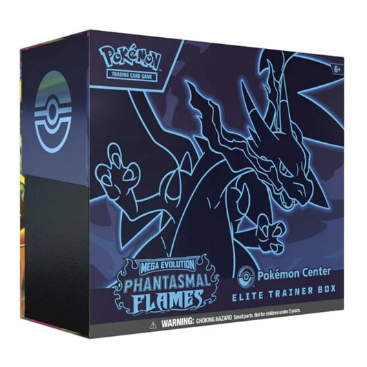 (Pre order) Pokemon TCG - Mega Evolution ME02 "Phantasmal Flames" Elite Trainer Box (Std / Pokermon Center Ver) (EN) (Cut off 02-11)