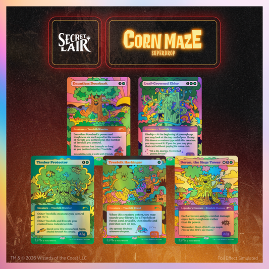 Secret Lair - "Peace, Love, & Treefolk" Set