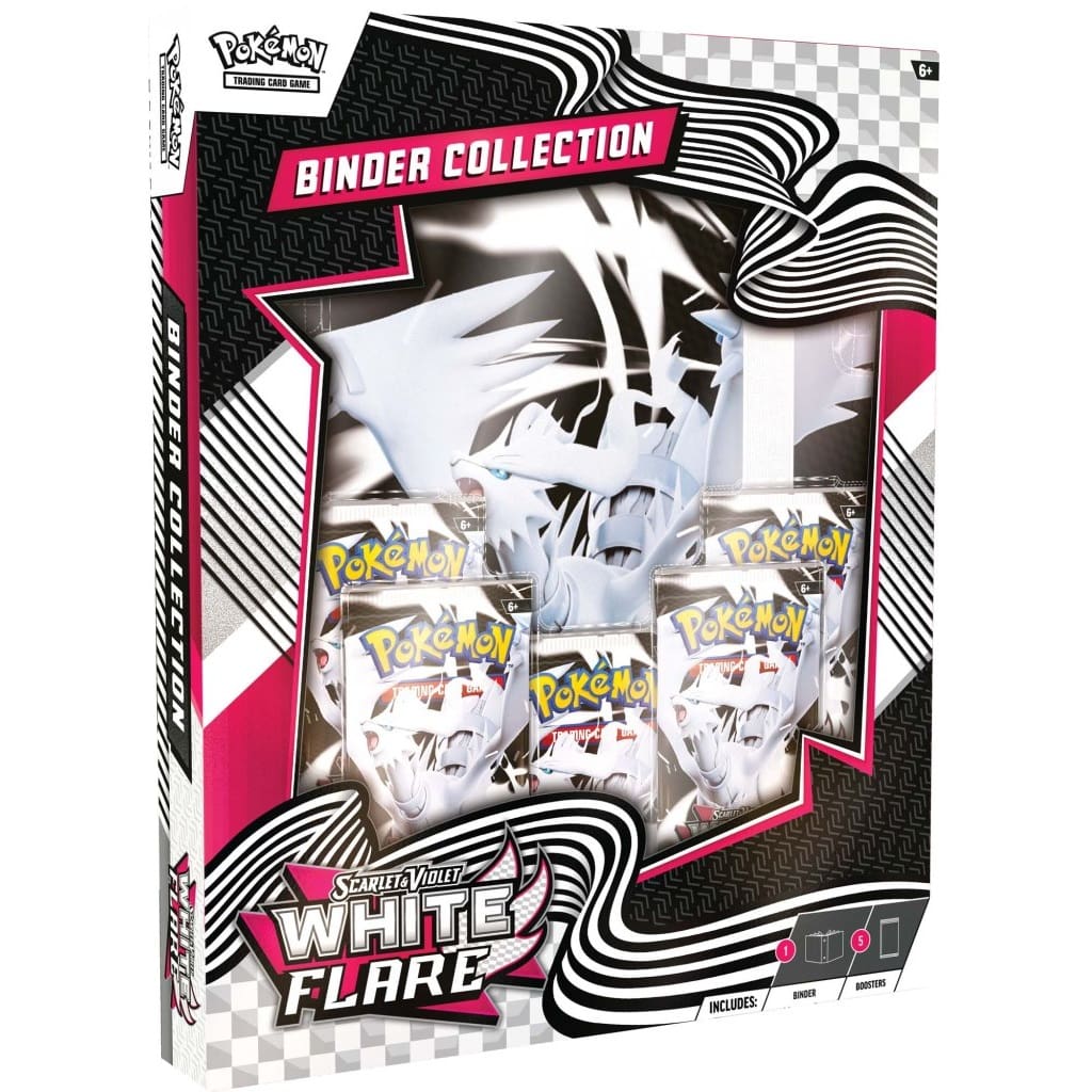 Pokemon TCG - Scarlet & Violet SV10.5 "Black Bolt / White Flare" Binde Premier Hobby Collective Pokemon TCG - Scarlet & Violet SV10.5 "Black Bolt / White Flare" Binde Premier Hobby Collective