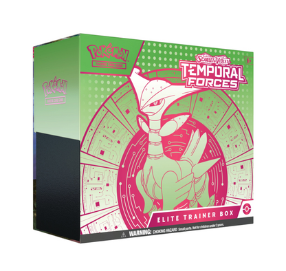 Pokemon TCG - Scarlet & Violet SV5 "Temporal Forces" (Flutter Mane / Iron Thorns) Elite Trainer Box (EN)