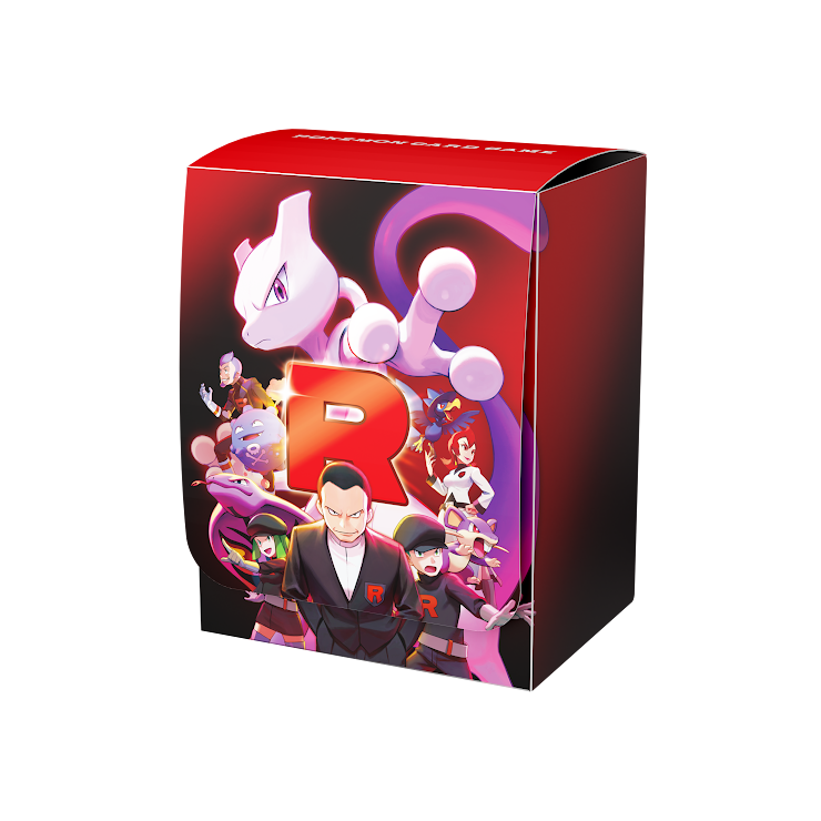 Pokemon TCG - SV10 "Glory OF Team Rocket" (Deck Box + card sleeves)