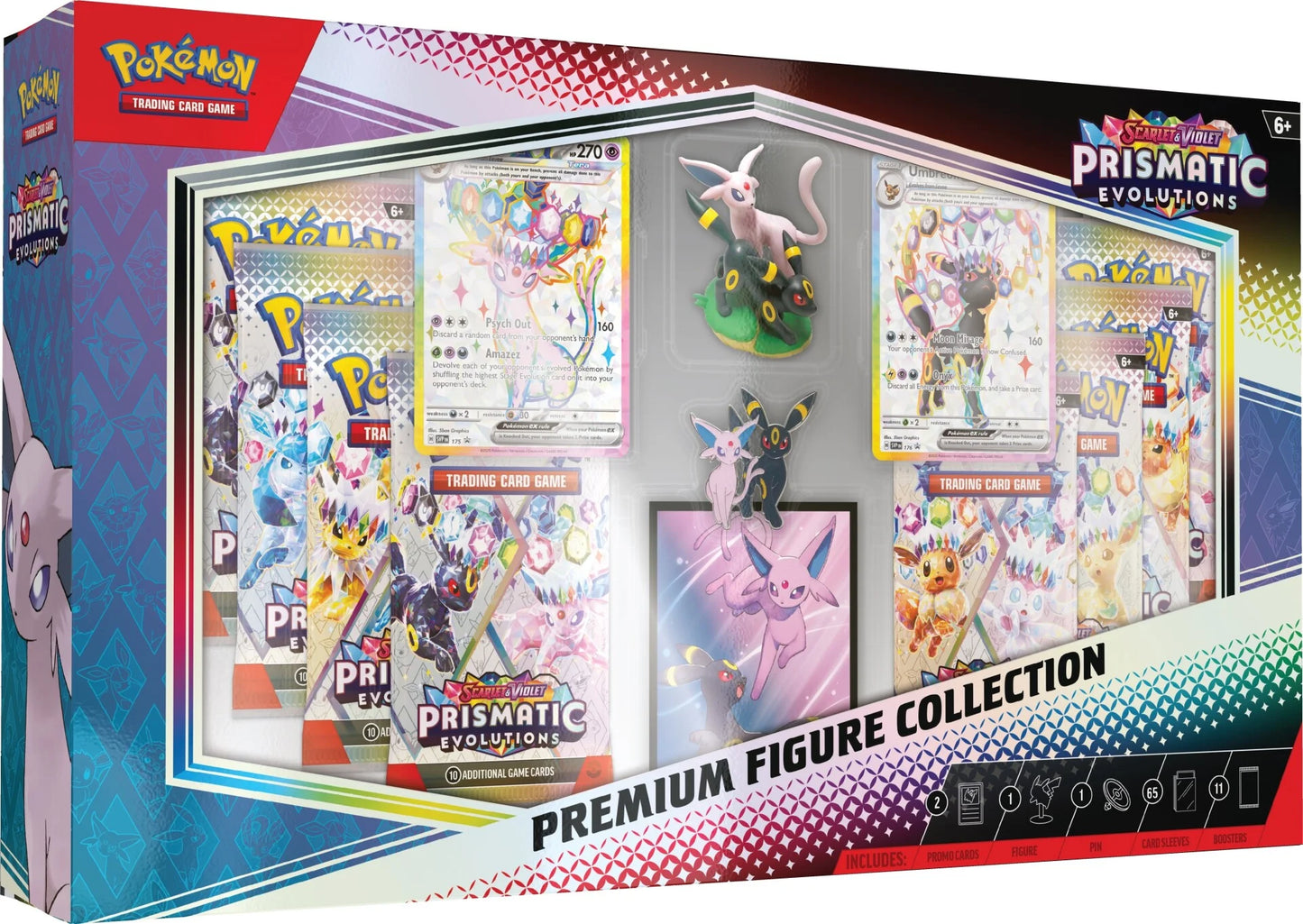 (Pre order) Pokemon TCG -  SV8.5 "Espeon and Umbreon EX" (Premium Figure Collection) (EN) (Cut Off 31-08)
