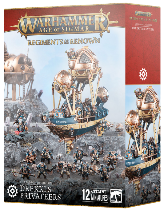 AOS KHARADRON OVERLORDS: DREKKI'S PRIVATEERS