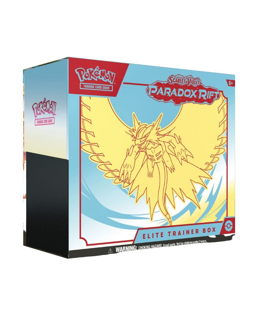 Pokemon TCG - Scarlet & Violet SV4 "Paradox Rift" (Roaring Moon / Iron Valiant) Elite Trainer Box (EN)