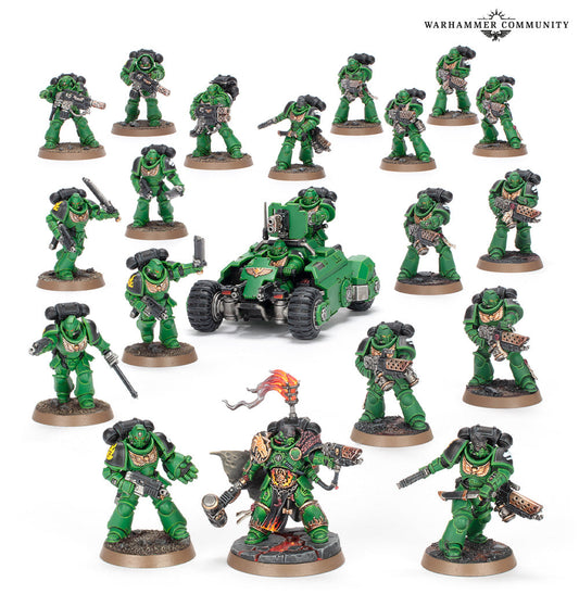 40k - COMBAT PATROL: SALAMANDERS (Cut-Off  - 16 - 8 - 2025)