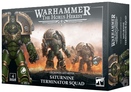 HH LEGIONES ASTARTES: SATURNINE TERMINATORS (Cut-Off  - 9 - 8 - 2025)