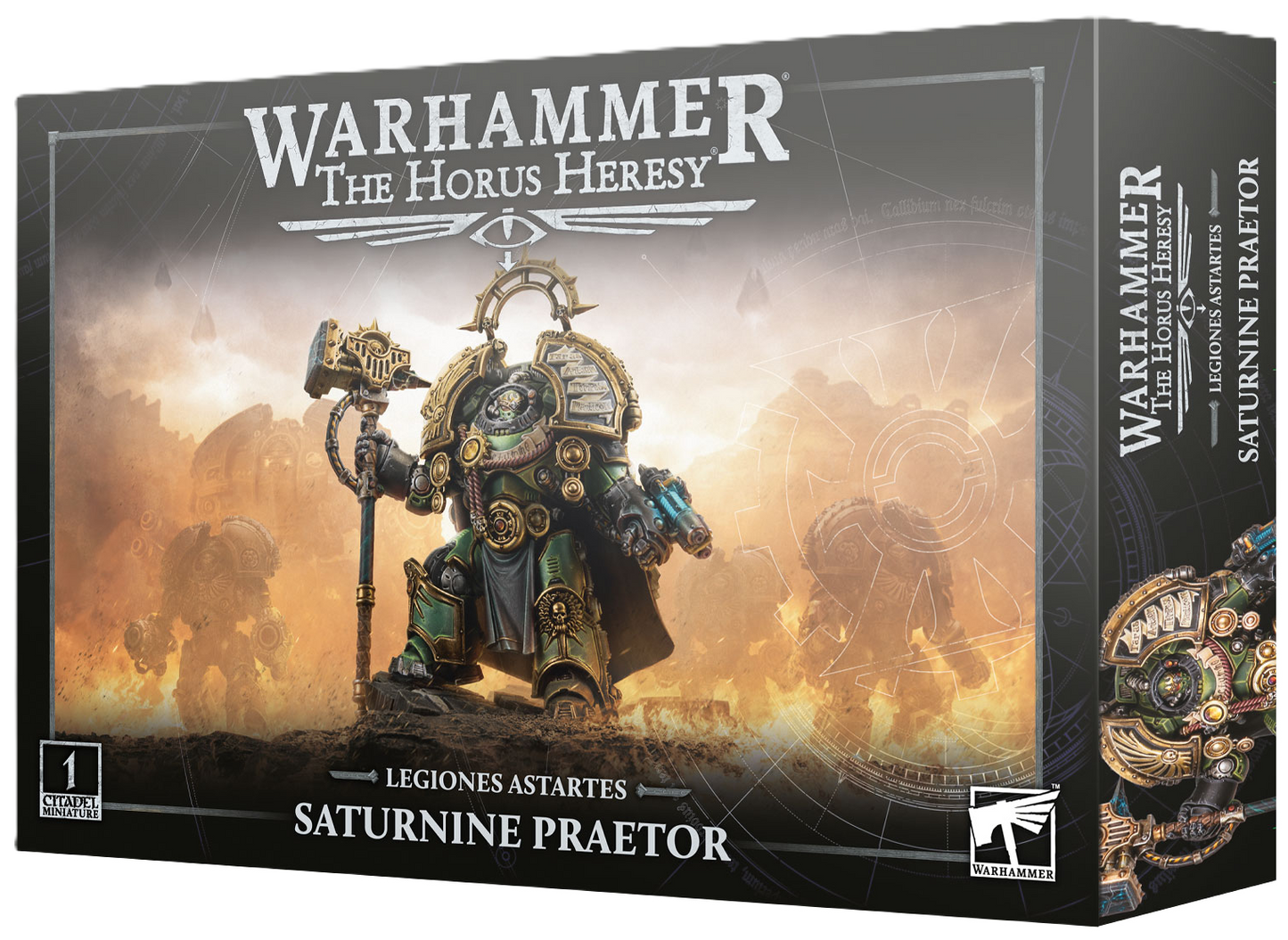 HH LEGIONES ASTARTES: SATURNINE PRAETOR