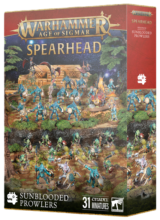 AOS - SPEARHEAD: SERAPHON SUNBLOODED PROWLERS