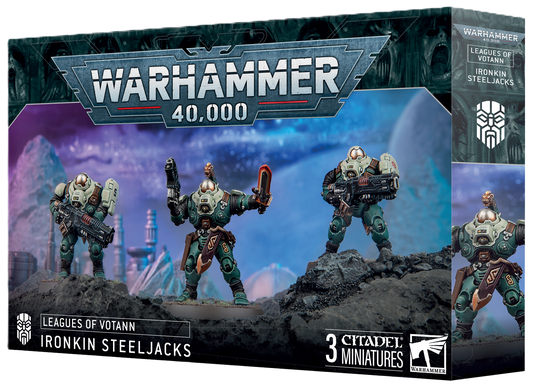 40k - LEAGUES OF VOTANN: IRONKIN STEELJACKS (Cut-Off  - 16 - 8 - 2025)