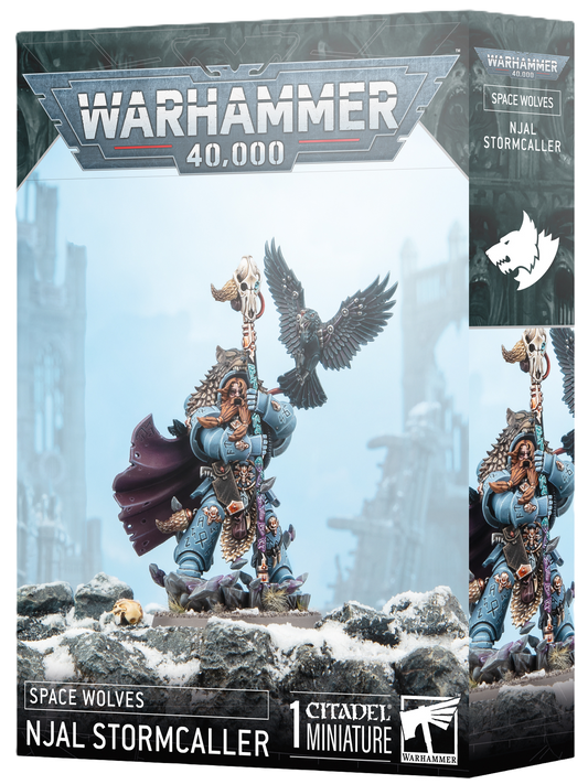 SPACE WOLVES: NJAL STORMCALLER (Cut-Off  - 5-7-2025)